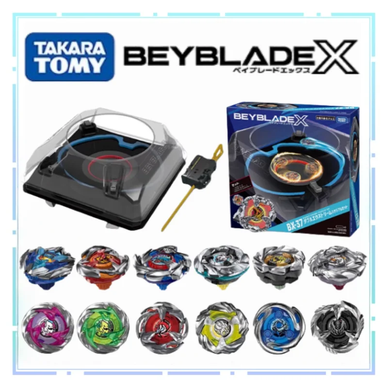 

The New Limited Edition TOMYBeybladex Spinning Top Peripheral Toys Come in Multiple Options and Include A Battle Tray As A Gift