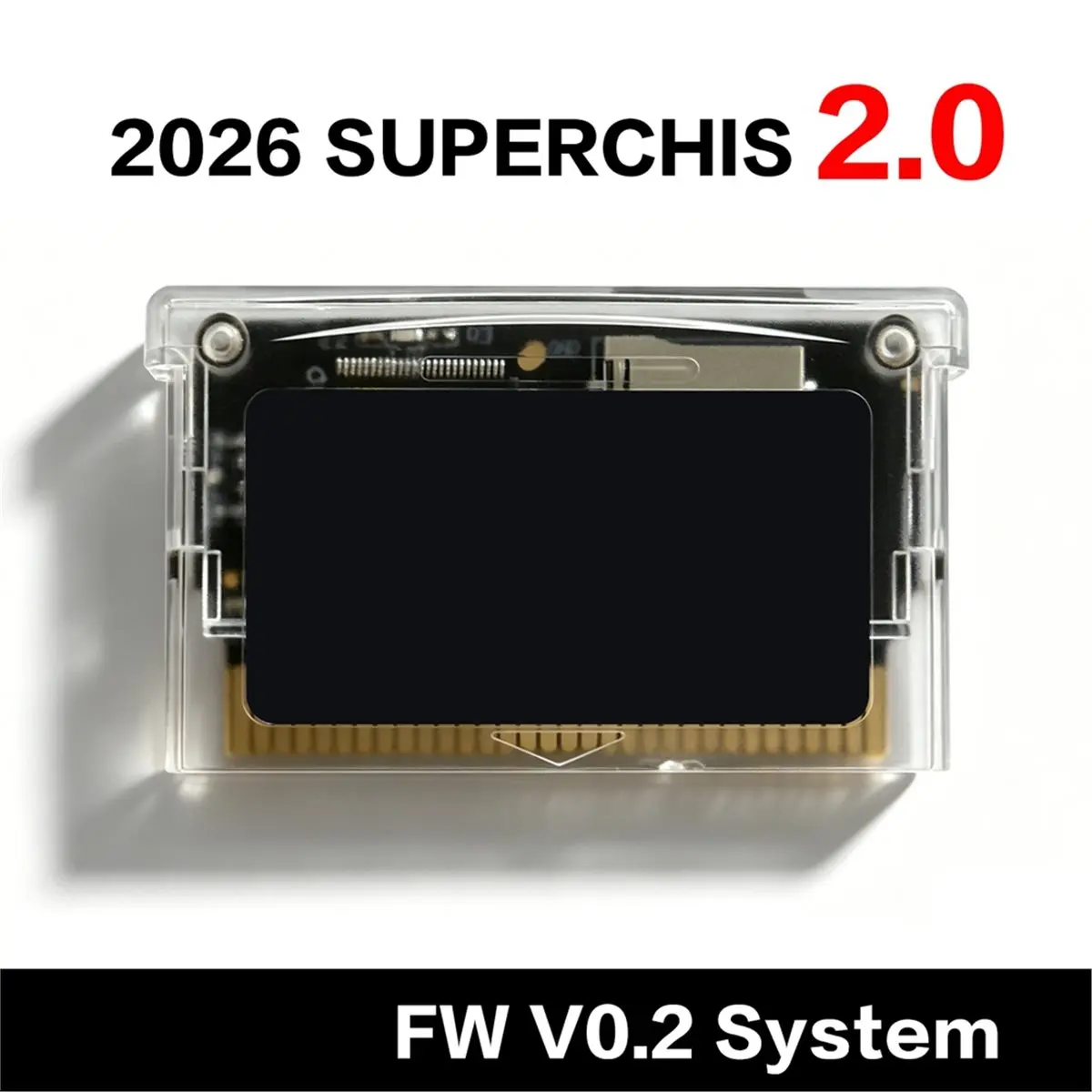 DT89 NEW SuperChis 2.0 Prime Chiscart Game Reader Cart for SP GB Player SDRAM Powered By SuperFW NOR Flash