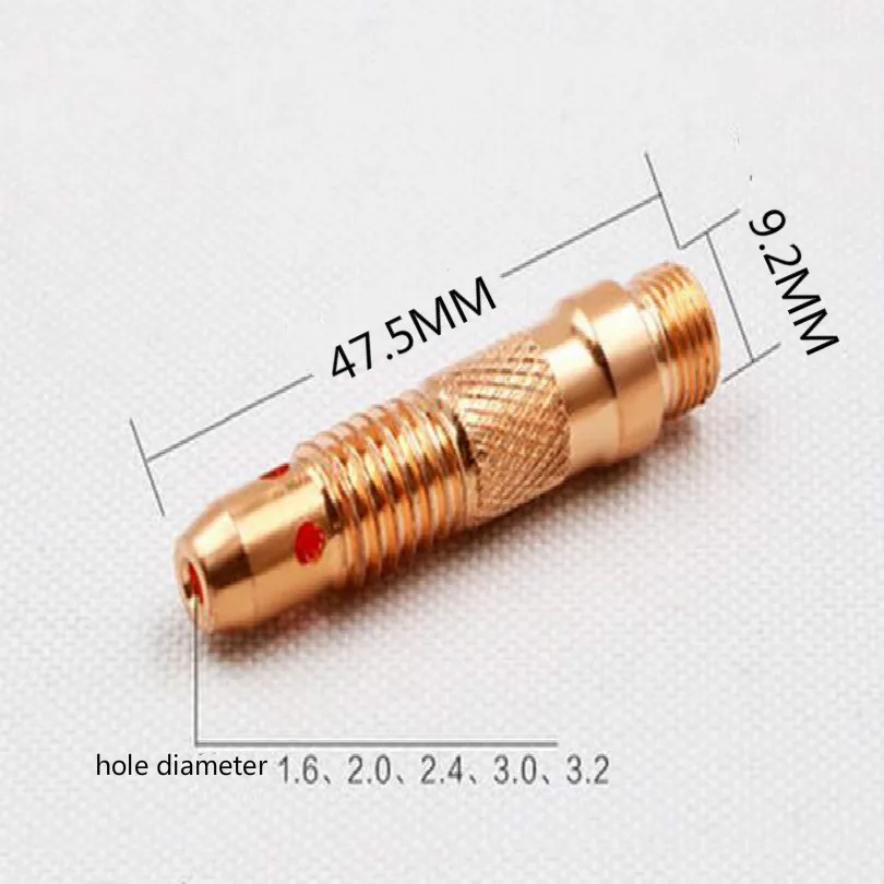 TIG Welding Gun Tig Welder Accessories WP 17 17v 17f 18 18v 18f 26 26v 26f Diversion Tungsten Needle Clamp Connection Body