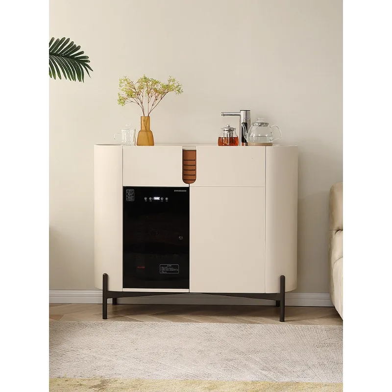 French locker, integrated home smart living room light luxury modern high-end sensory belt disinfection cabinet water dispenser