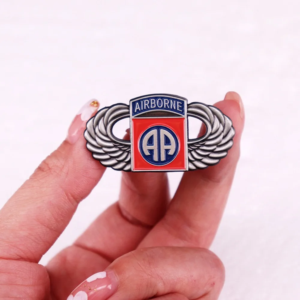 1 قطعة رمز المحمولة جوا المينا دبوس أجنحة خمر بروش التلبيب دبوس الملحقات