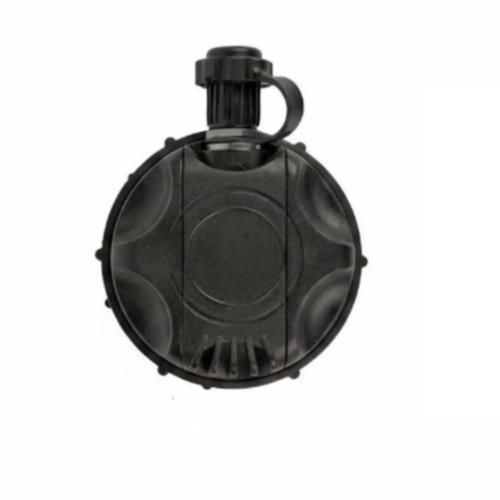 Diving Dry Suit Inlet Valve Compact Port Body with Ribbed Outer Edge for Secure Handling