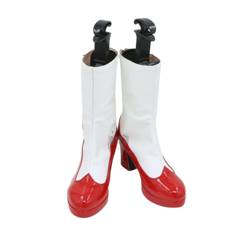 Customized-Card Captor Sakura Kinomoto Sakura Cosplay Boots Rose Heart Anime Custom Made Shoes for Women