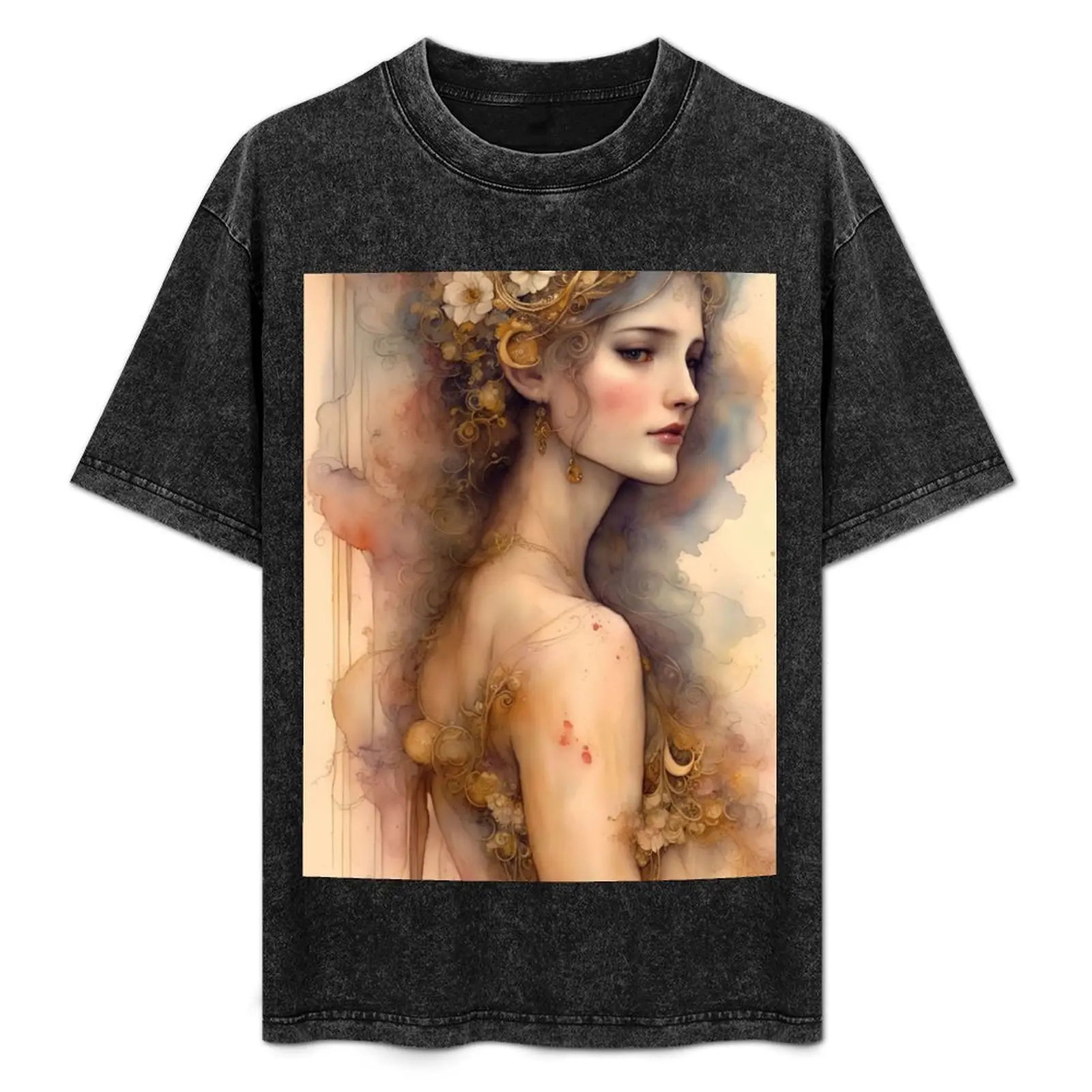 

Gustav klimt Art & printing T-Shirt customs rapper graphic tees aesthetic clothes vintage mens designer t shirt