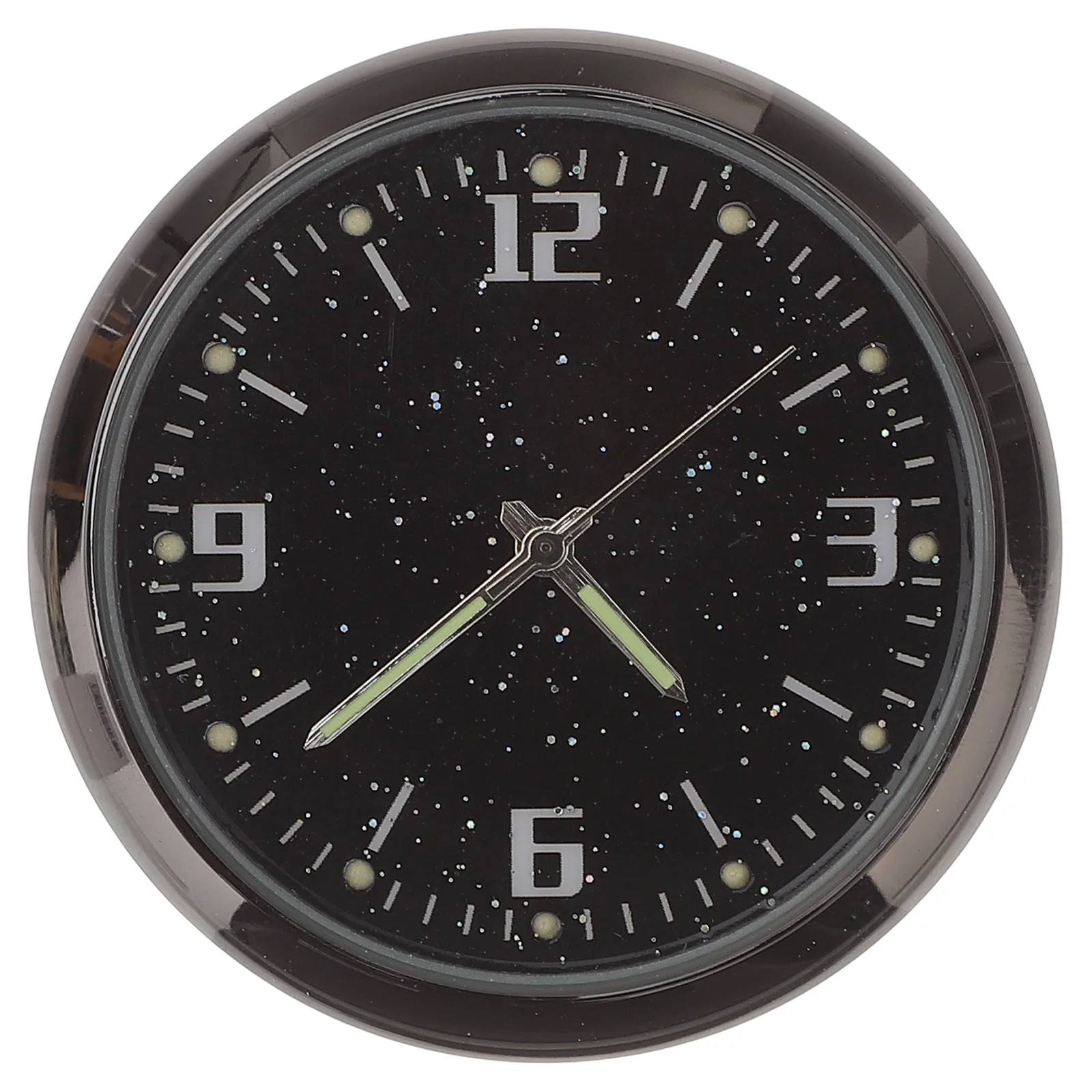 

Car Clock Mini Dash Analog for Dashboard Clocks Auto Stick on Cars Accessories Folding Small