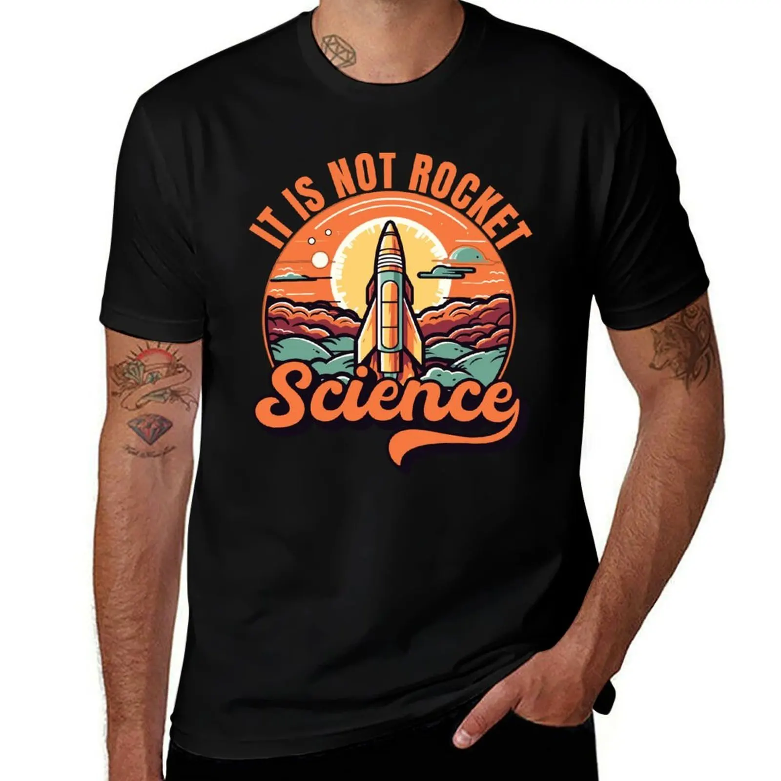 

It Is Not Rocket Science T-Shirt anime t shirts oversize t shirt man luxury T-Shirt