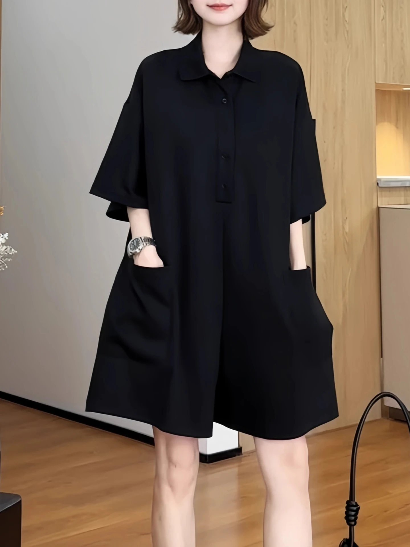 

Повседневные свободные широкие брюки, женские летние тонкие утягивающие брюки свободного покроя, комбинезон с высокой талией, длина