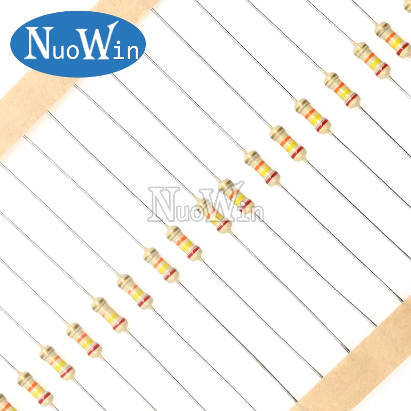 Imagem -06 - Carbon Film Kit Resistor Pacote de Amostra Resistência Assorte Grupo 1r 10m Ohm 0.25w 3120 Pcs por Lote 4w 156 Valores x 20 Pcs por Lote