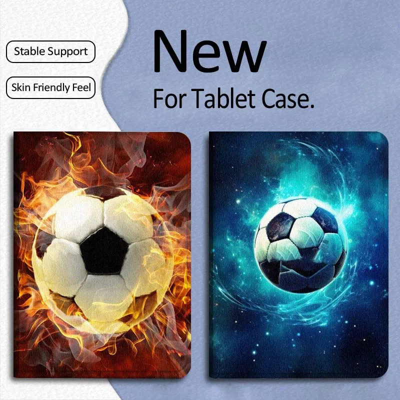 

Cool Football Art Popular For Xiaomi Mi Pad Mini 4 5 6 7 SE Pro Plus Redmi Pad 2 SE 2025 8.8 11 Foldable Tablet Case Gift