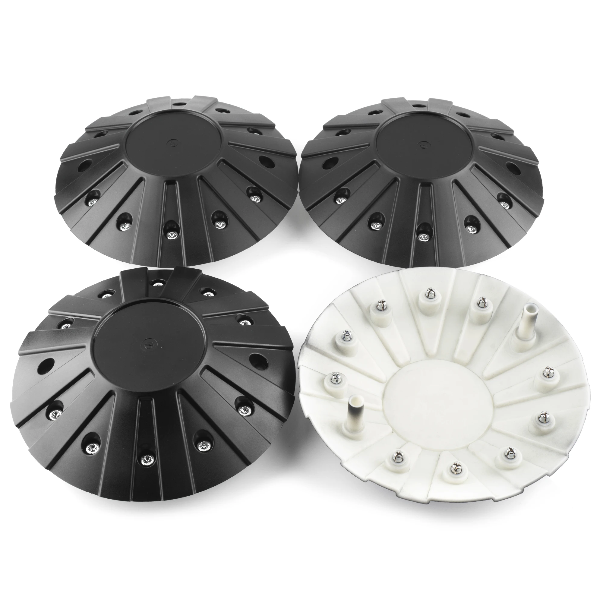 Eloxiumy 1pc or 4pcs Wheel hub cap For 778 Monster Wheels #846L215 #LG0810-27 Car Styling Parts Accessories OD 215mm ID 156mm