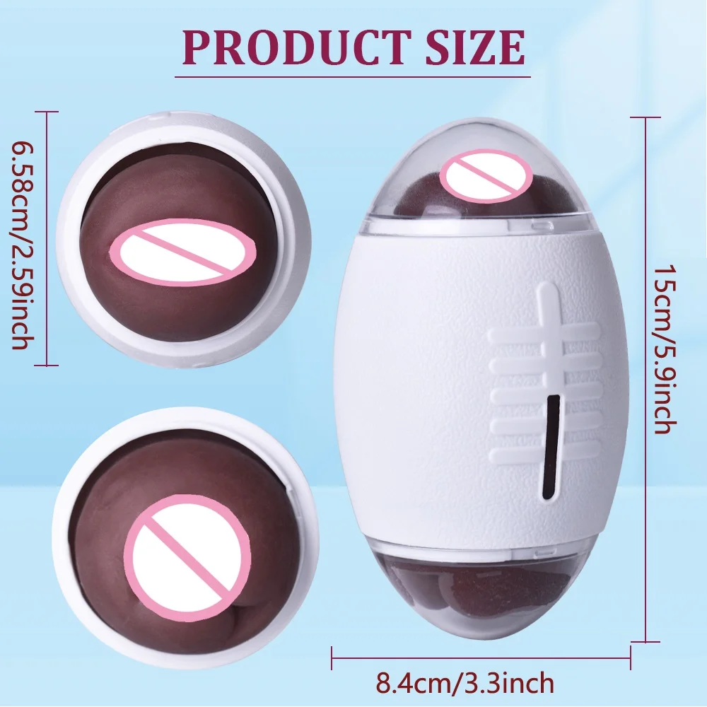 المحمولة ذكر جهاز استمناء المهبل الاستمناء البيض تحفيز القضيب مدلك الرجال حشفة ممارسة اللسان لعبة الرجال السلع الكبار