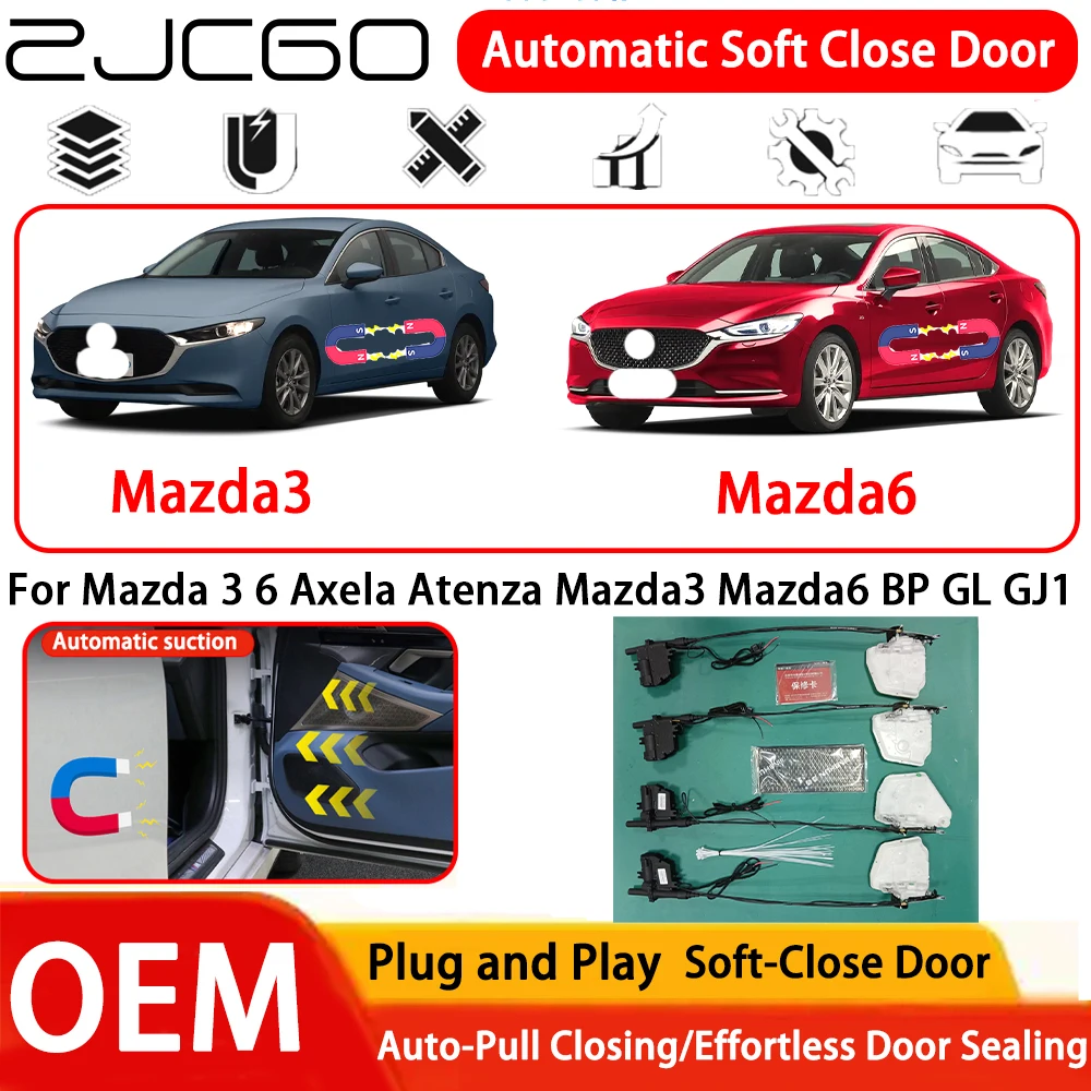 

﻿﻿for Mazda 3 6 Axela Atenza Mazda3 Mazda6 BP GL GJ1 Car OEM Plug and Play Automatic Electric Soft Close Door System