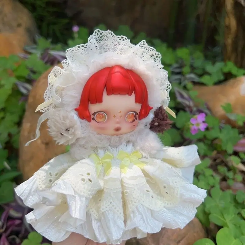 

Одежда для кукол, подходящая для кукольной одежды Skullpandy, зимняя музыкальная серия, пушистая юбка, пояс, набор для волос, креативный дизайн, подарки для девочек