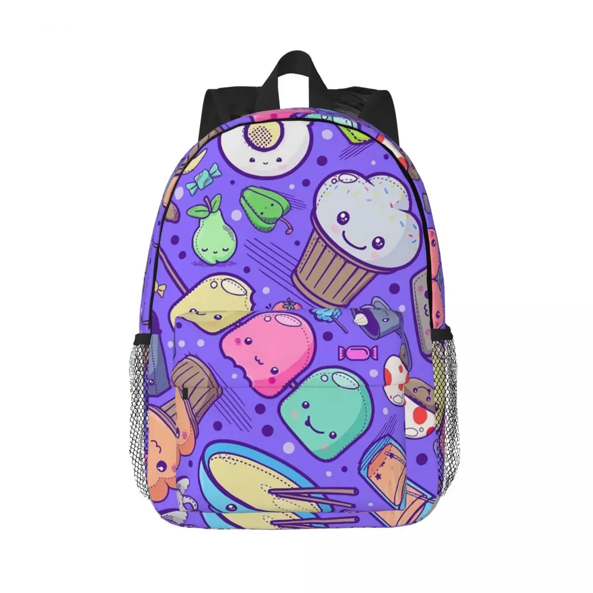 

Kawaii Adorable Food Pattern Backpacks Boys Girls Bookbag Children School Bags Travel Rucksack Shoulder Bag Large Capacity