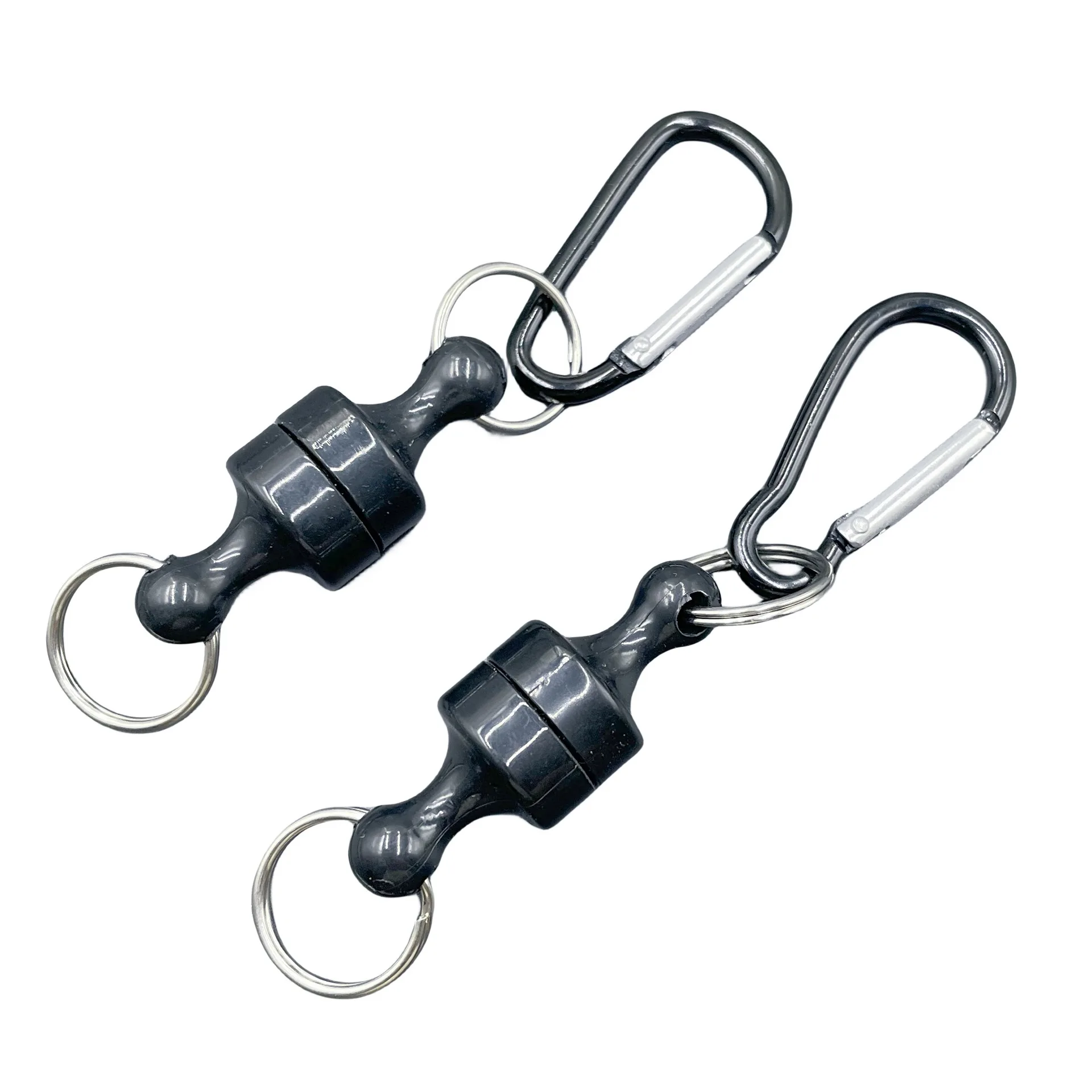 Luya Magnetic Buckle 1pcs Strong Magnetic Mountaineering Buckle Portable Outdoor Fishing Mountaineering Strap Fishing Tool