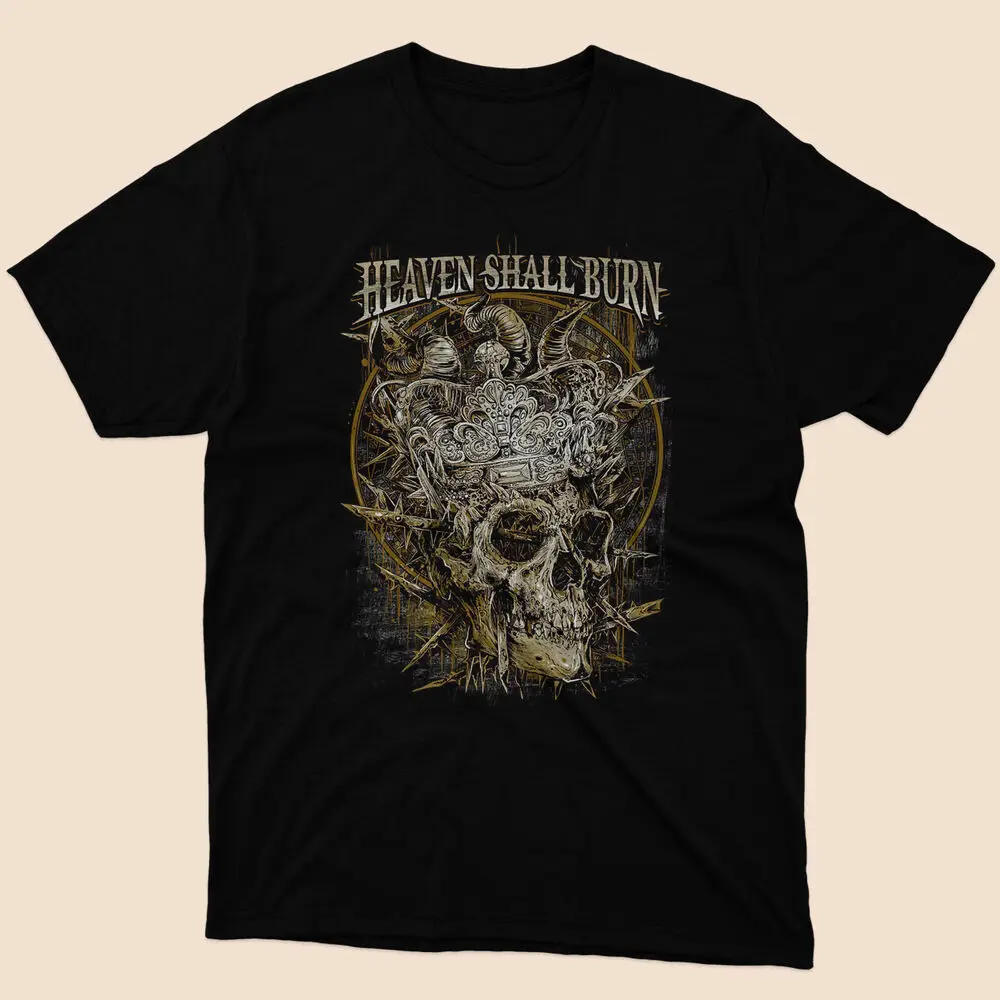 NWT Heaven Shall Burn -Fall of Serenity Mens Black Tshirt Size S to 5XL  High Quality 100%Cotton Short Sleeve