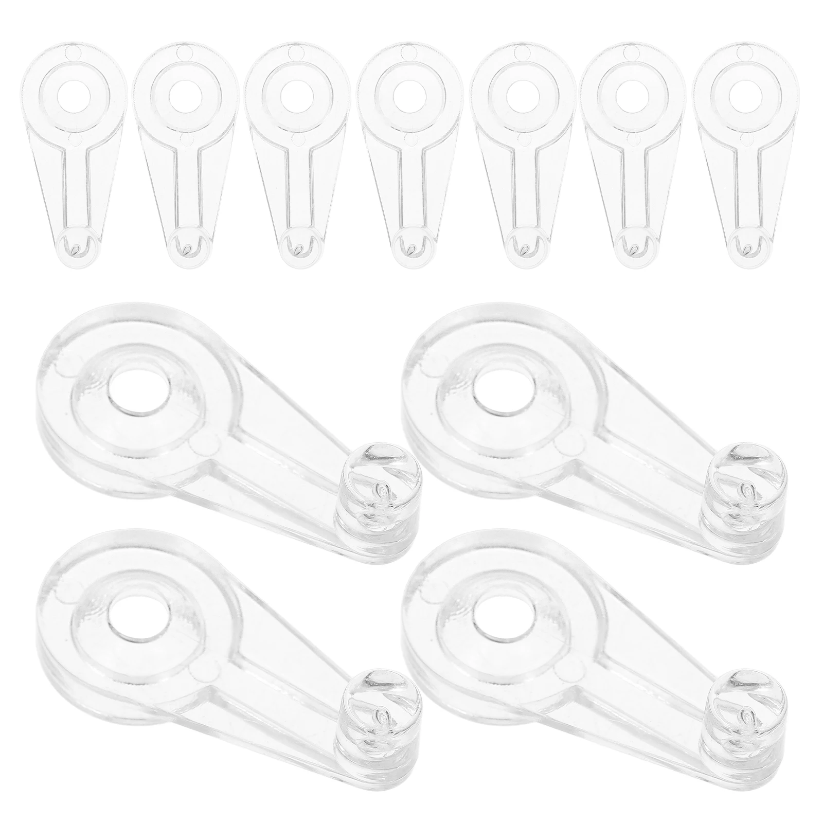 

50 Pcs Wardrobe Fixed Bracket Glass Channel Clips Cabinet Holders Retainer Clamp