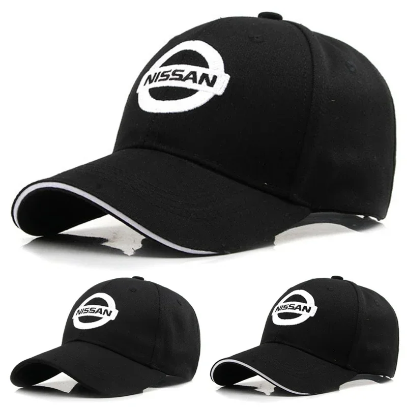 Sunshade Hat Cotton Men Women for Nissan Baseball Caps Embroidery Outdoor Sport Fishing Running Adjustable Casual Adult Gift