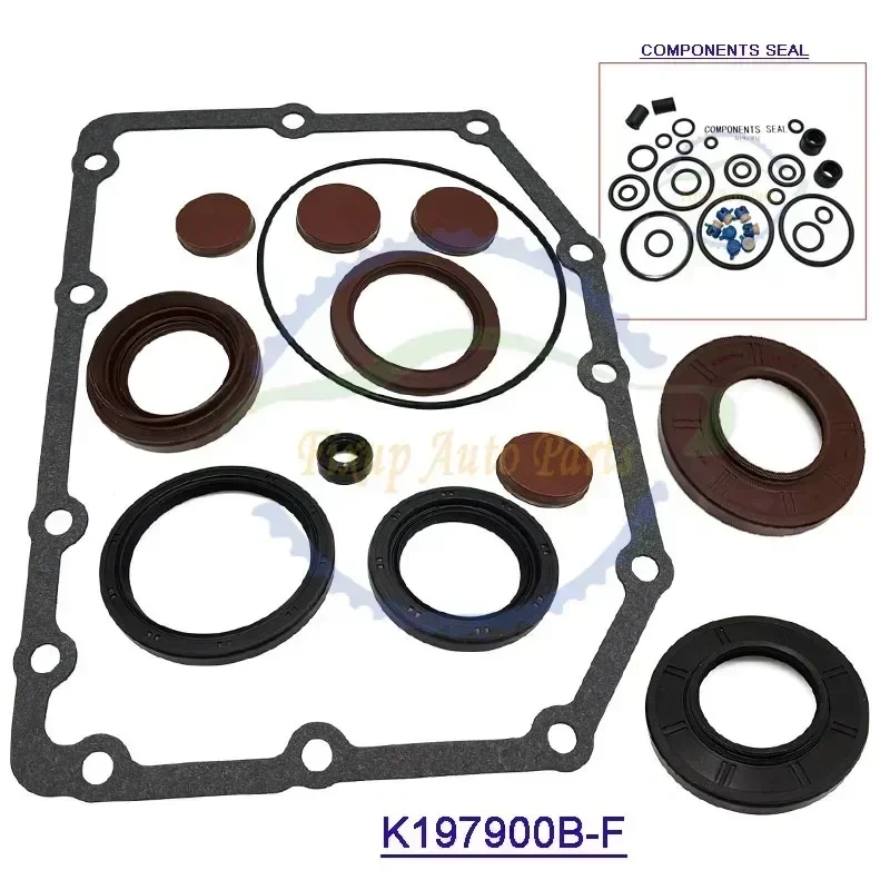 Kit de reparación de revisión de caja de cambios de junta de sellado de transmisión automática TF81SC para VOLVO CADILLAC FORD LINCOLN MAZDA TF80-SC