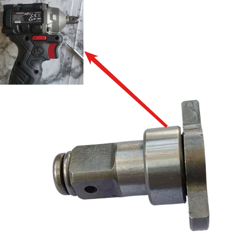 1set Head Impact Wrench Spindle Anvil Shaft 1/2 W/ Sleeves Electric Spare Parts for Parkside Screwdriver B3 C3 D3 Set Clutch 20v
