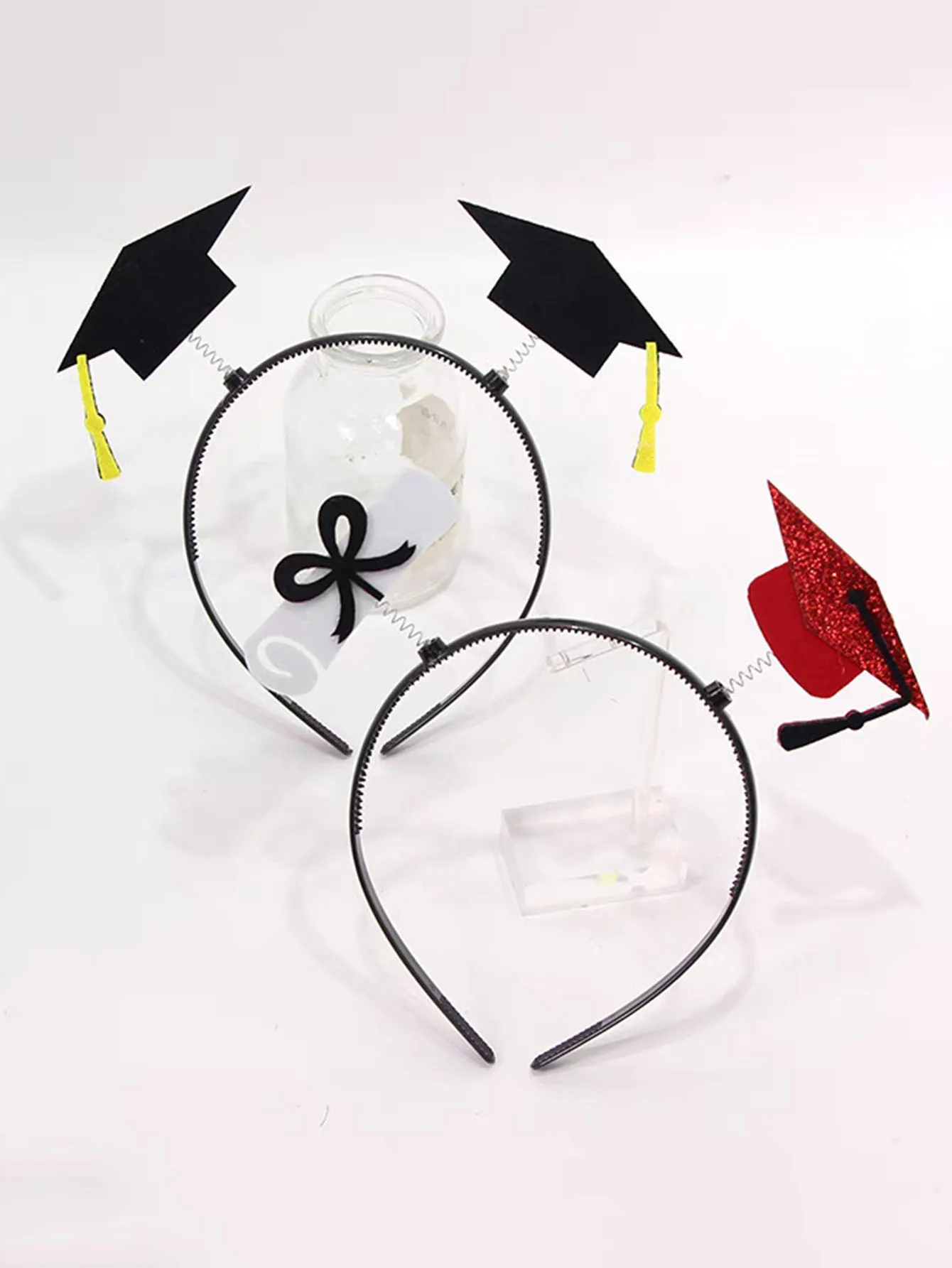 

1 шт. персонализированное украшение, шапка для выпускного сезона, обруч для волос, повязка на голову, украшение для выпускной церемонии, шапка для доктора Hai