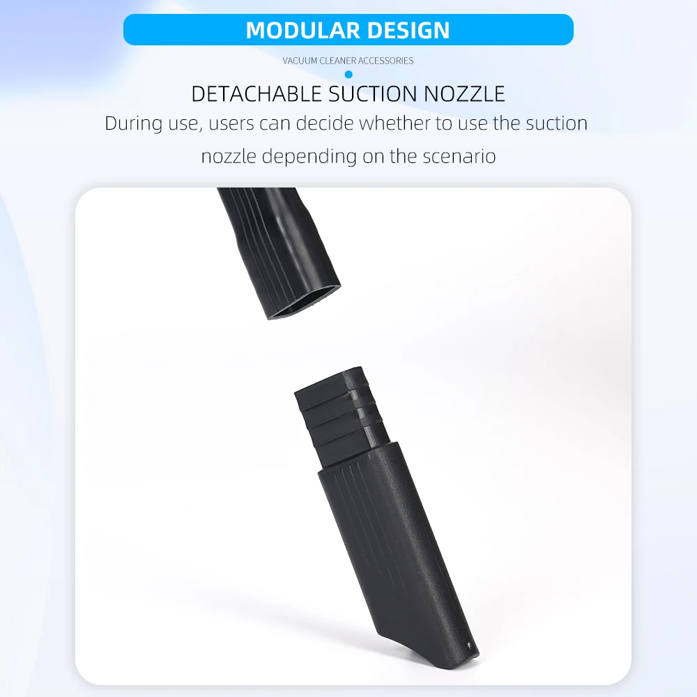 Bendable Long Flat Crevice Tool for Dyson V7 V8 V10 V11 Gen5detect(G5) Stick Vacuum Cleaner Mite Removal Suction Head Clean Tool