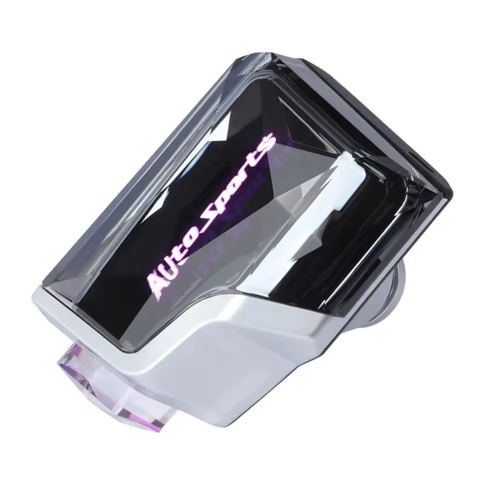 جديد ناقل حركة أوتوماتيكي زر والعتاد التحول رئيس سيارة Led اللمس مضيئة كريستال التحول المقبض #4