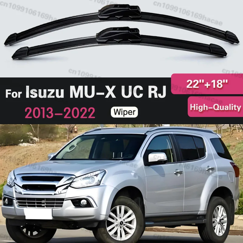 

Front Windscreen Wiper Blades For Isuzu MU-X UC RJ 2013 - 2022 2pc Windshield Windscreen Window Brushes Car Accessories Parts