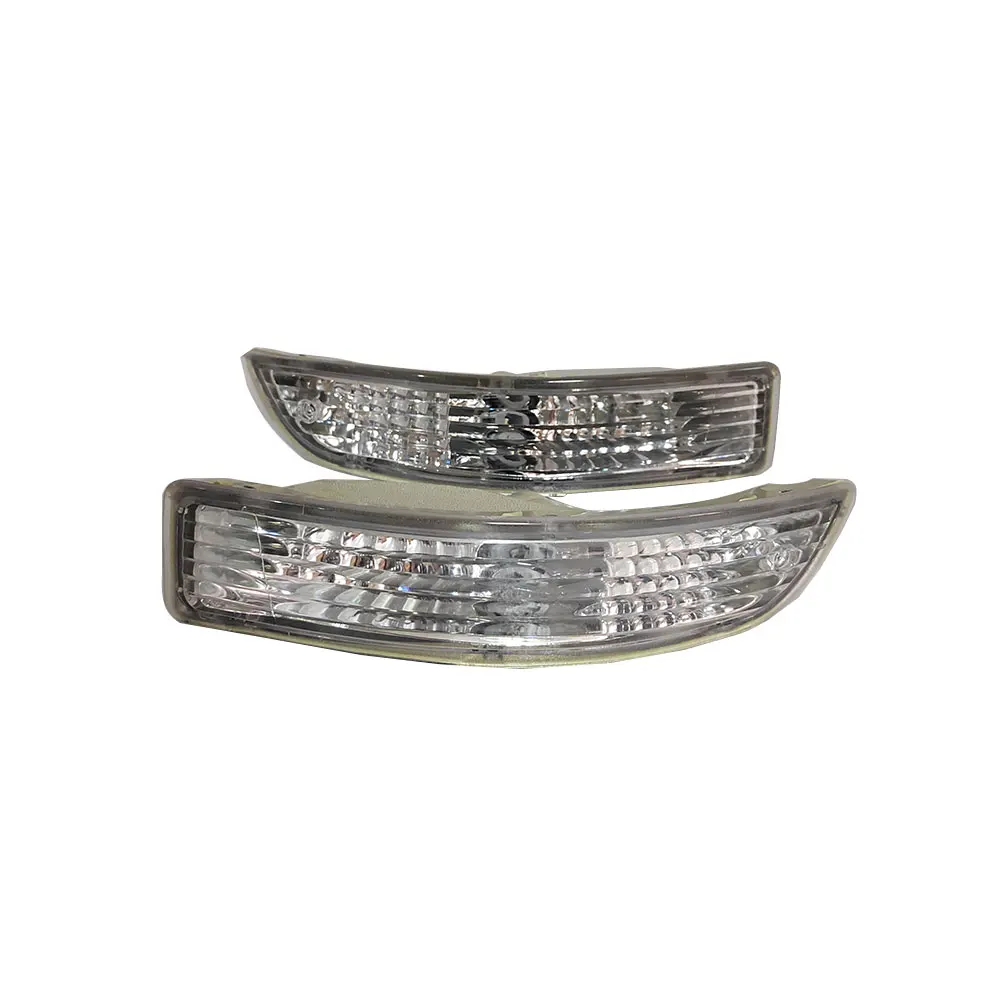 A Pair Car Front Bumper Lights Crystsal Fog Lamp For Toyota Corona Carina ST190 AT190 AT191 1992