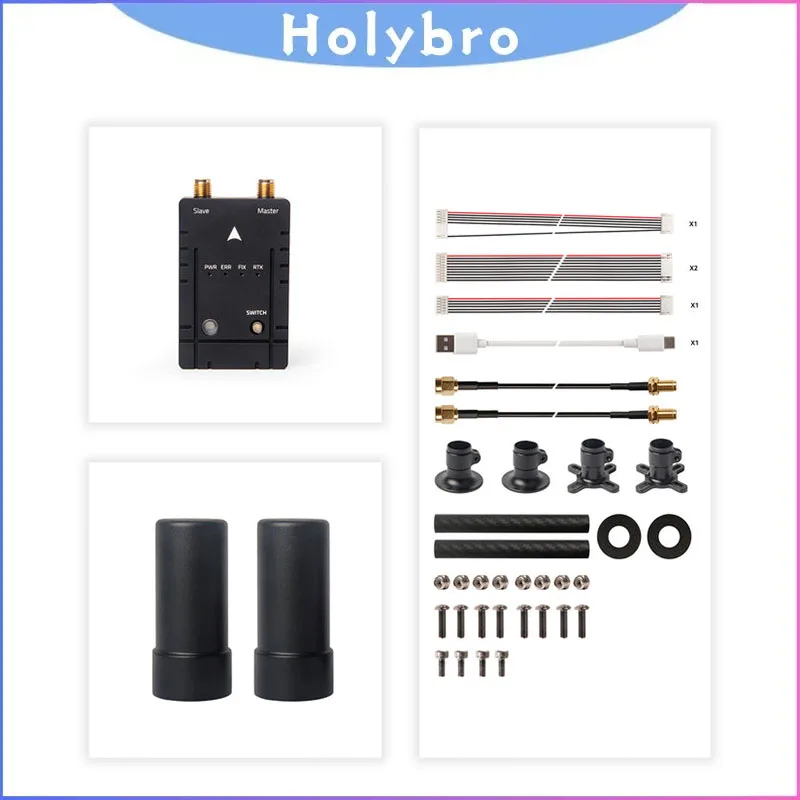 

HolyBro 2025, новая двойная антенна H-RTK Unicore UM982, высокоточная GNSS для контроллера полета Pixhawk OpenSource, дрона