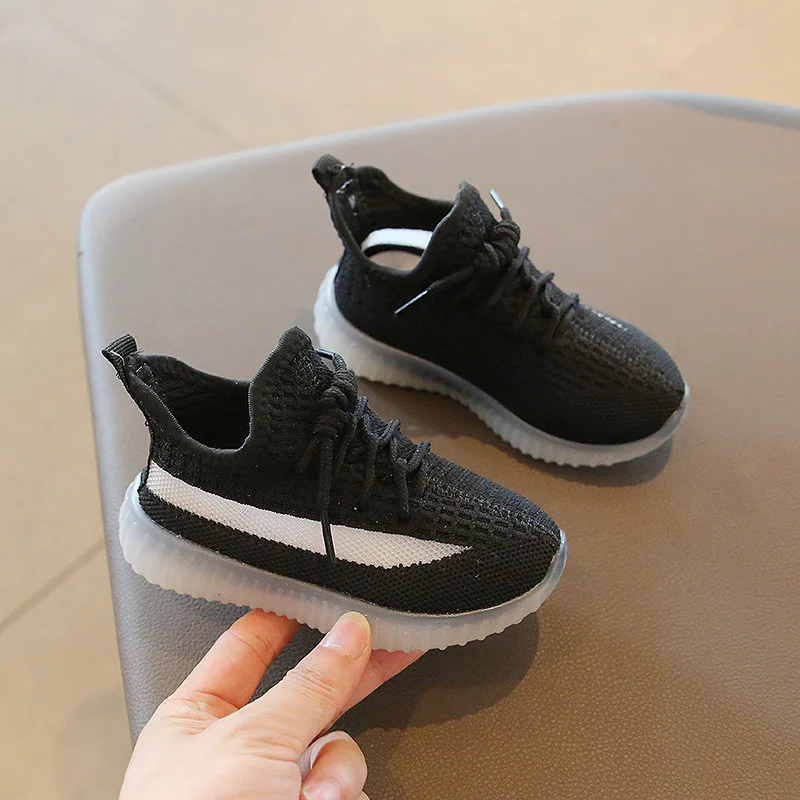 Children's sneakers 2023 Spring and autumn men's shoes new girls casual mesh shoes breathable