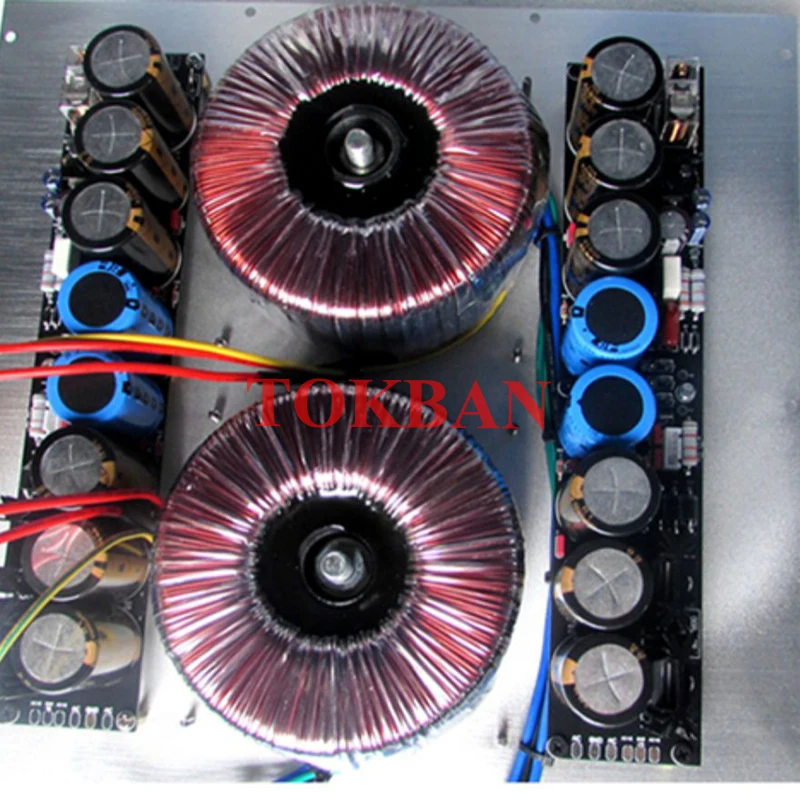 Tokban Reference Goldmund Telos 600 Power Amplifier 220w*2 High Power Class AB Amp Balanced XLR HIFI Amplifier Audio