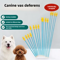 50PCS Wholesale Canine Sperm Injection Semen Deposition Artificial Insemination Pet Dog Disposable Vas Deferens Pipe Catheter