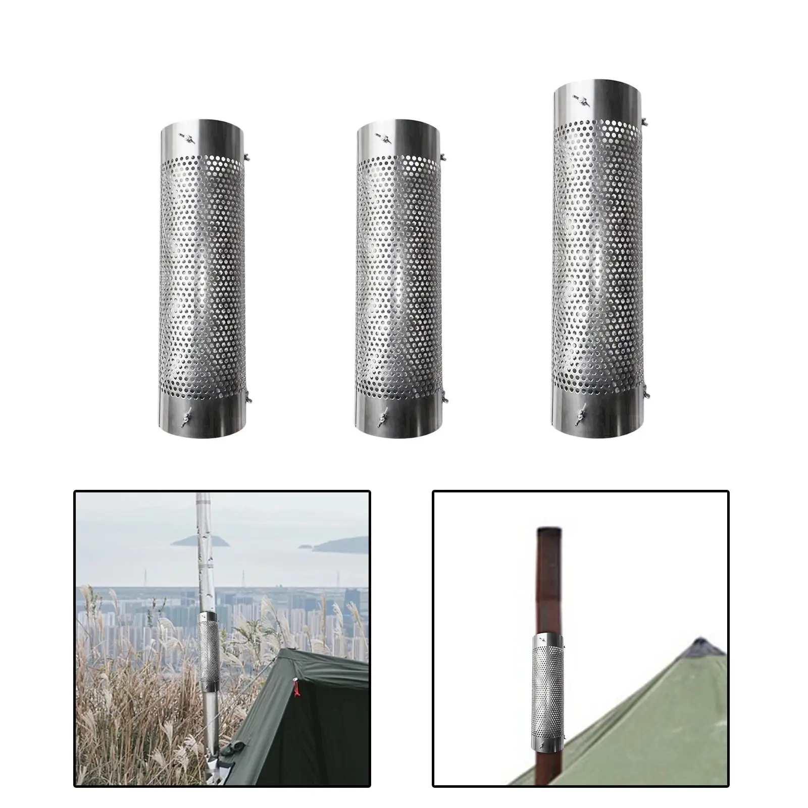 Chimney Spark Arrestor Screen Stove Accessories Chimney Anti Scalding Net