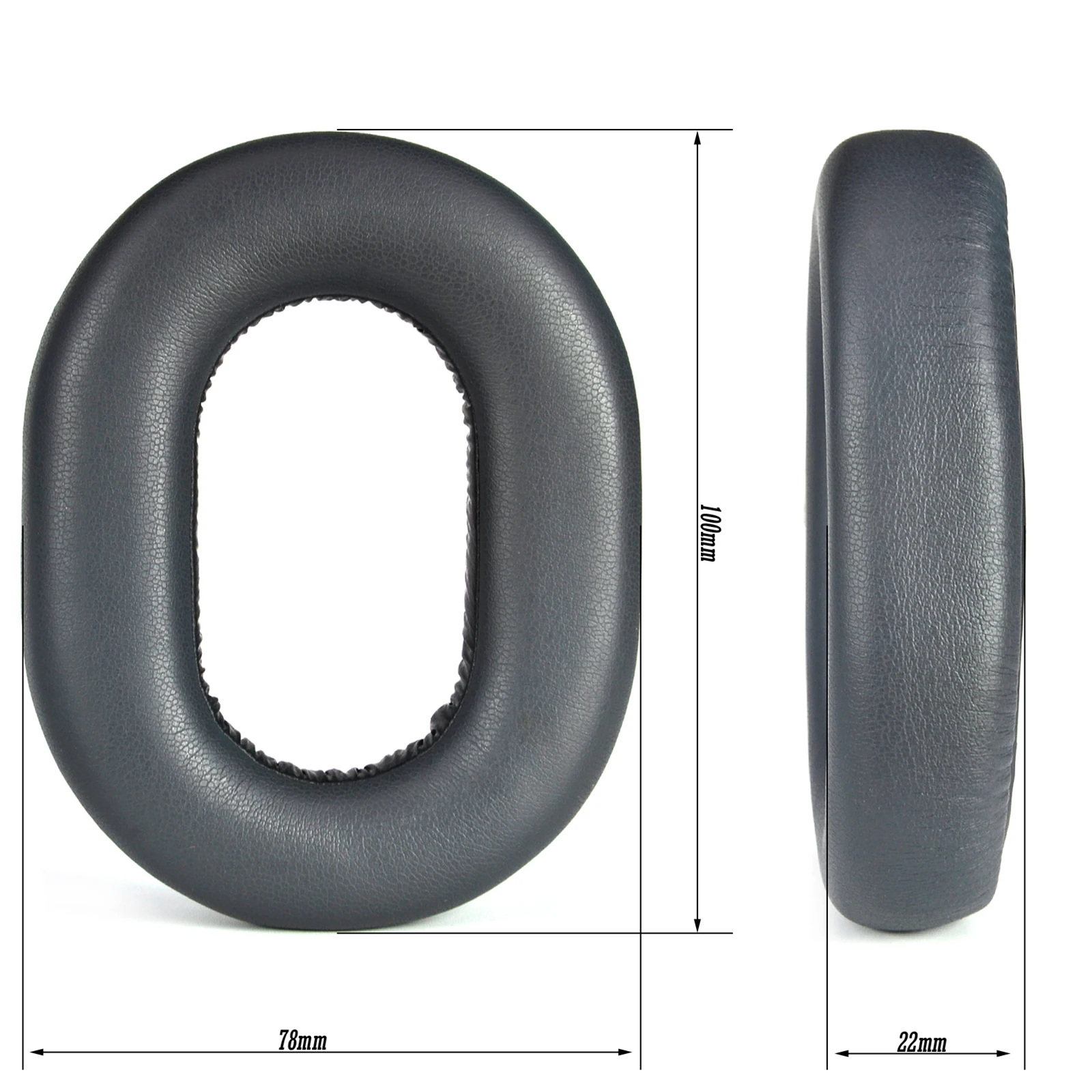 Almohadillas de esponja suave para auriculares Plantronics BackBeat FIT 6100, fundas de cojín, accesorios de repuesto para auriculares, 1 par