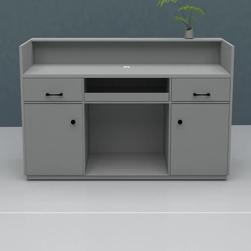 北欧のオリジナリティ レセプションデスク シンプルさ デザイナー ビューティーサロン レセプションデスク 衣料品店 家具 レセプションデスク HBRD