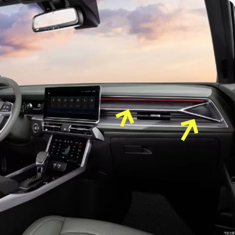 

Fit For SsangYong Torres (J100) 2022 2023 Accessories LHD Central Control Stickers Decoration Car Interior Details