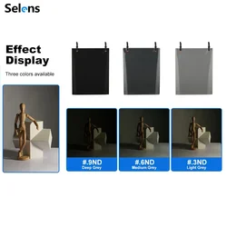 Selens 16x20 Inches ND Lighting Gels,Cinegels ND 0.3,ND 0.6,ND 0.9 for Photography Photo Studio Video Flashlight