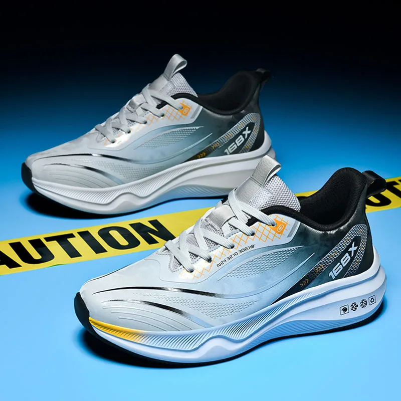 

Couple sports single shoes, thick soled non slip casual shoes, lightweight and comfortable outdoor sports plus size running shoe