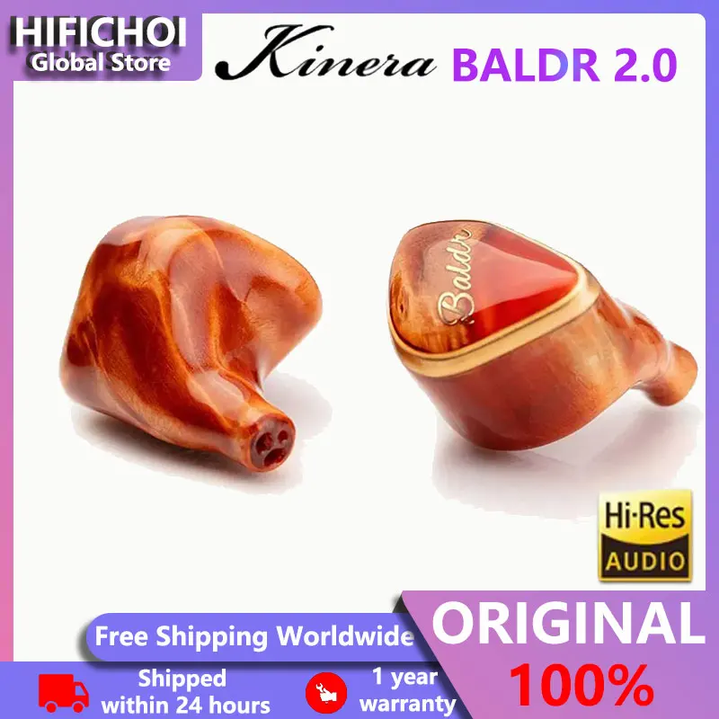 Kinera Baldr 2.0 Earphones 4EST+2BA+1DD In Ear Monitor IEMs 0.78 2pin Cable For Hifi Music Headset Gifts Headphones Accessories