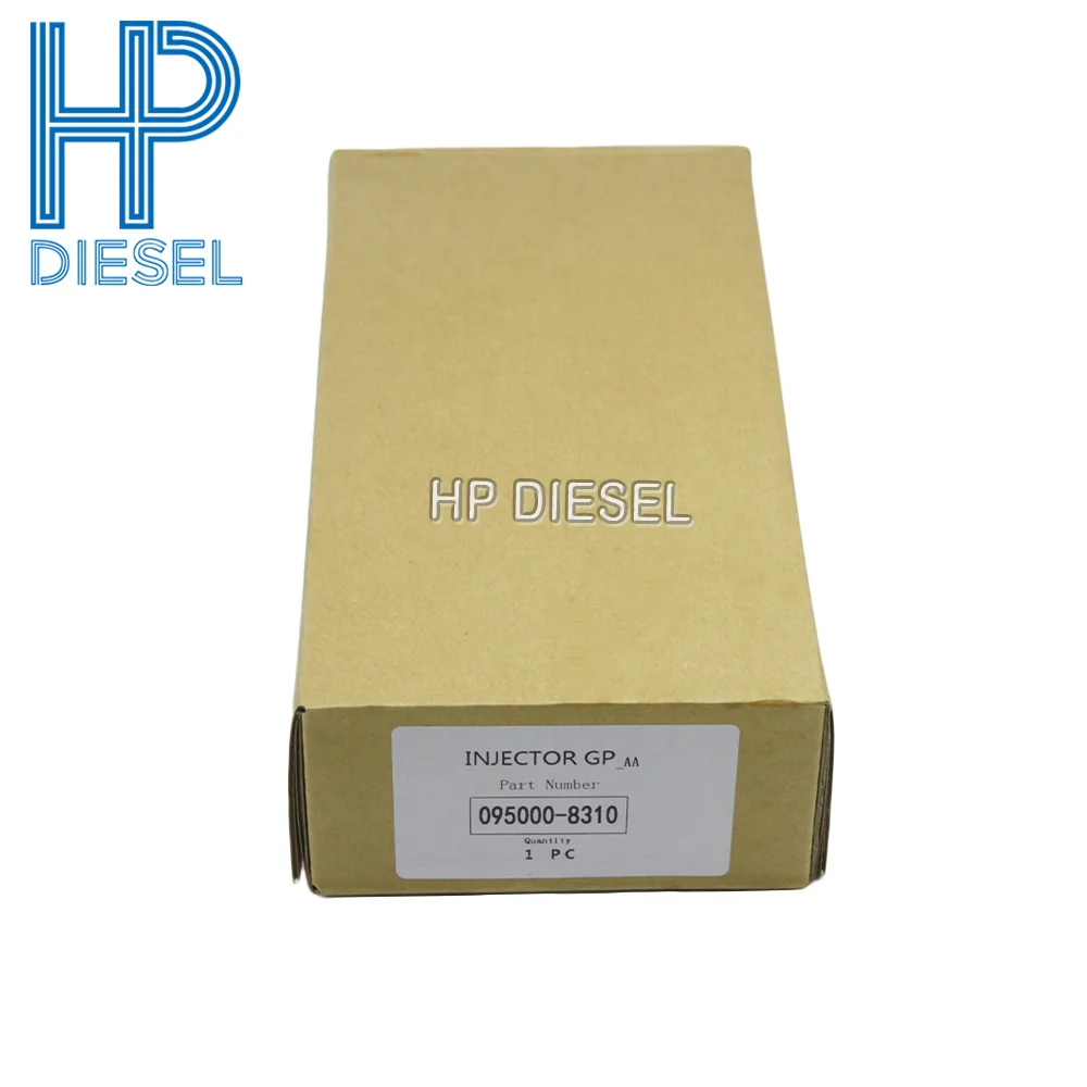 6pcs/lot Common Rail Diesel Engine Fuel Injector Compatible with for Hyundai Excavator Part Numbers 095000-8310