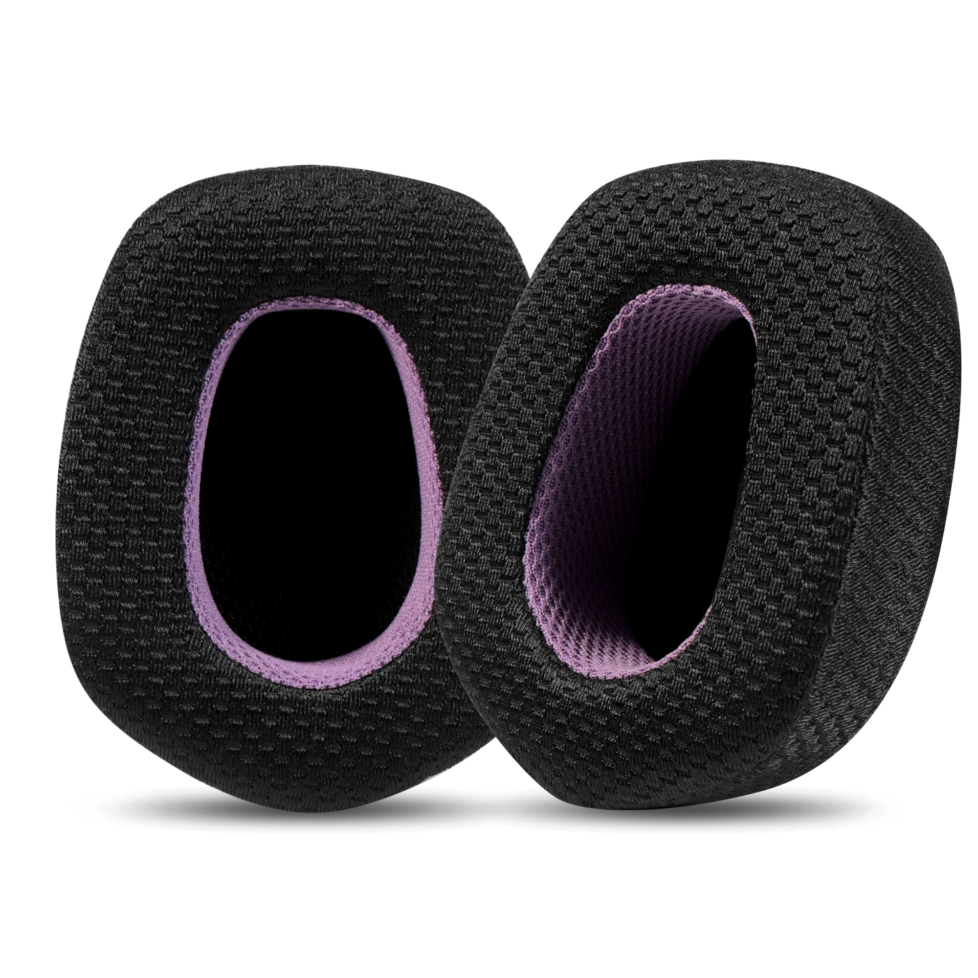 YAYINCC Ersatz-Ohrpolster aus atmungsaktivem Mesh-Gewebe / Eisgel-Memory-Schaum für Logitech G733 G335 Kopfhörer – Detail 4