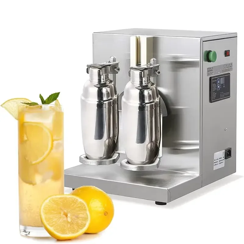 Commercial Electric Milk Tea Maker Stainless Steel Boba Shake Machine 110V 220V Juice Blender for Coffee Shop Beverage