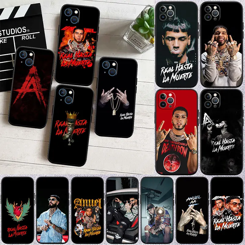 Anuel AA Phone Case for Motorola Moto Edge 60 60s 70 G86 G56 G54 E14 G04S G45 G54 G64 Pro Power Neo Fusion
