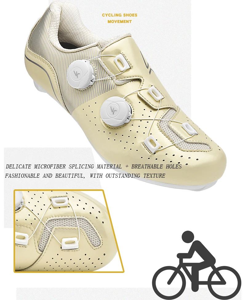 LiXingMing Rennrad Radfahren Schuhe Männer Frauen A5 Neue Veröffentlichungen Racing Self-Locking Geschwindigkeit Fahrrad Turnschuhe Stollen Mtb Radfahren Schuhe – Detail 3