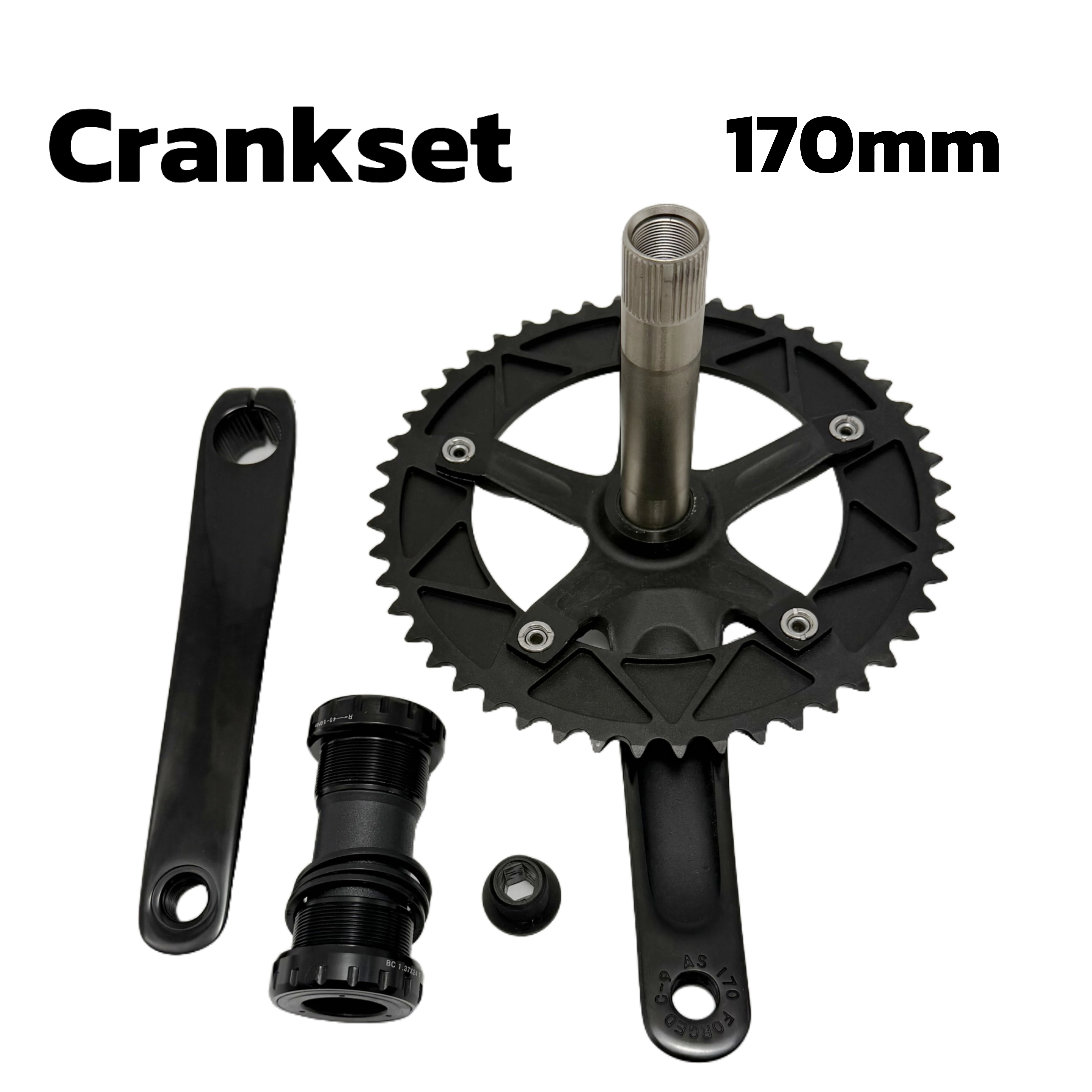 

Гоночный дорожный велосипед VOLE из алюминиевого сплава, полый интегрированный гусеничный велосипед с нижним кронштейном длиной кривошипа 170 мм и звездочкой 49T