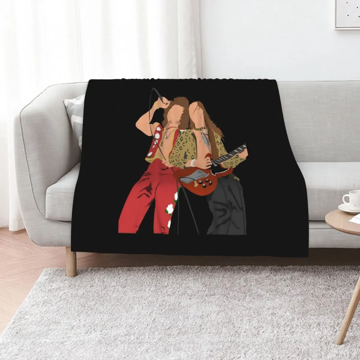 

Josh and Jake Kiszka Throw Blanket Moving Stuffeds Decorative Throw wednesday Blankets