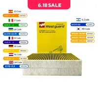 WESTGUARD Activated Carbon Air Cabin Filter For BMW 5 G30 G31 F90 BMW 6 G32 BMW 7 G11 G12 X5 G05 F95 X6 G06 F96 CUK23014-2 8040