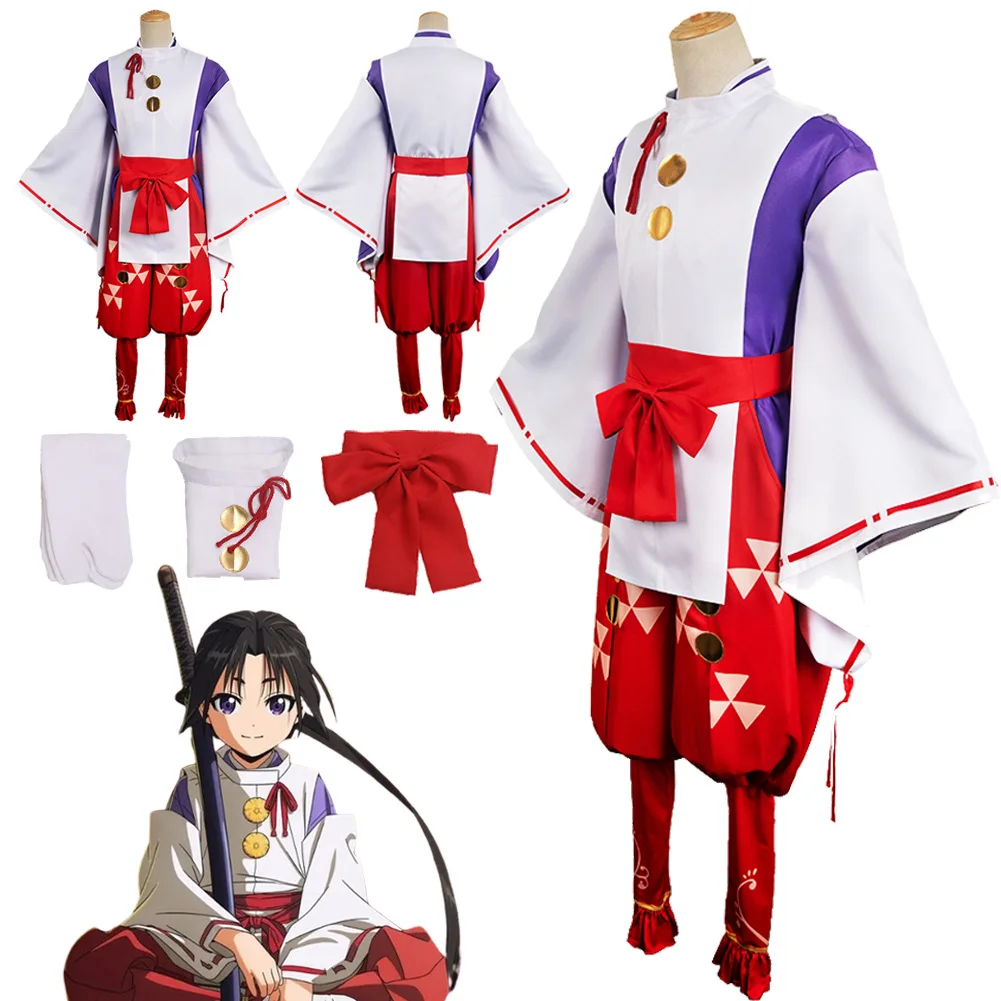 Tokiyuki Kimono Anime Role Cosplay Costume Nige Jouzu odd Wakagimi Outfit  Tabi Socks Girdle Set Men Disguise Halloween Suit