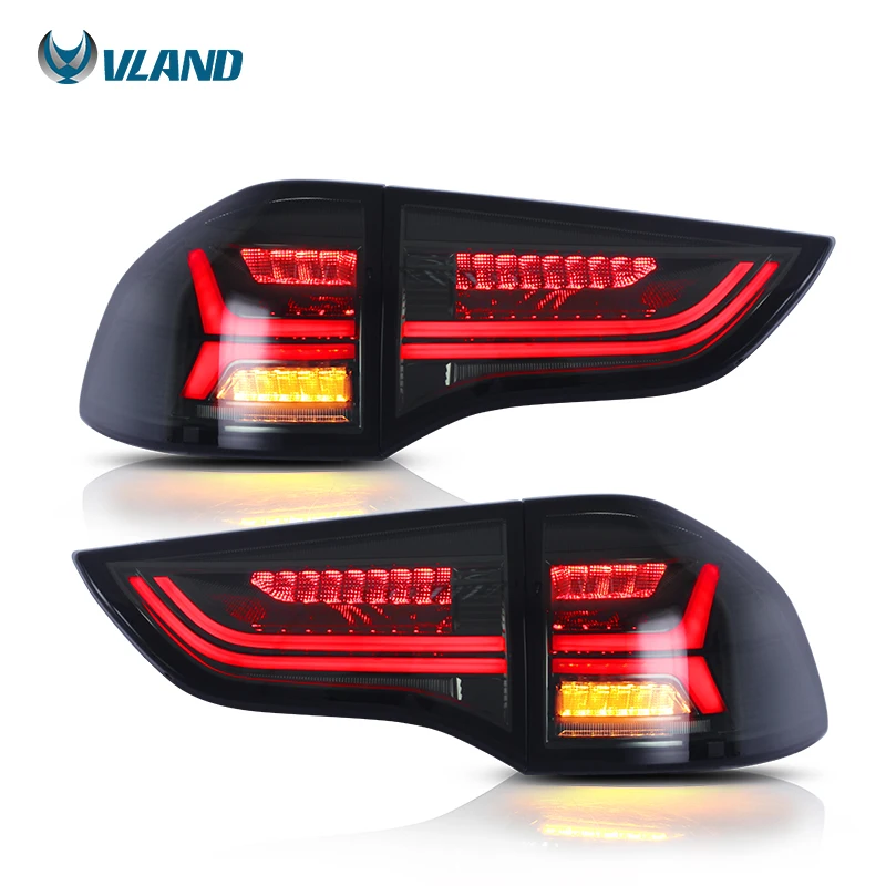 

VLAND Factory LED Taillights Rear Tail Lamp Sequential Turn Signal Car Rear Lights 2010-2019 2020 for MITSUBISHI Pajero Sport